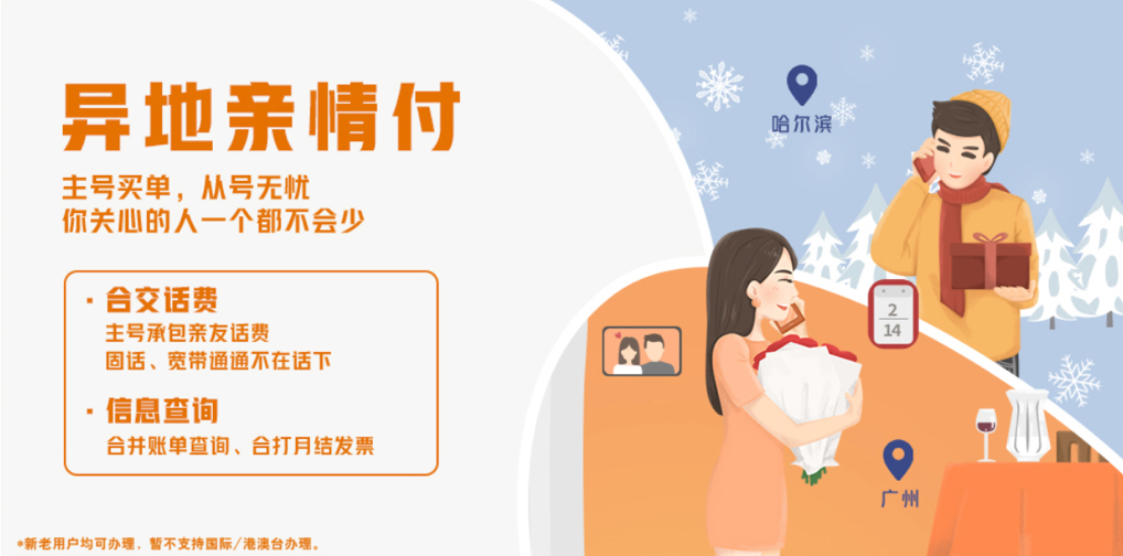 中国联通在不同地方推出共享服务