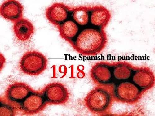 西班牙流感改变了20世纪人类历史