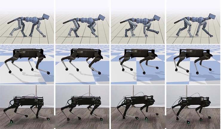 一项新的谷歌研究使机器狗小跑成为可能