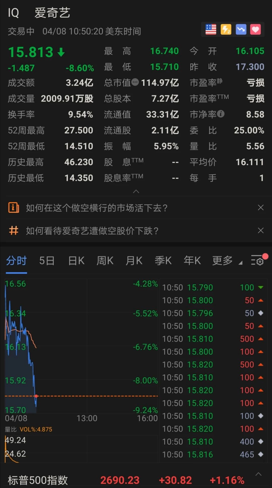 爱奇艺已经一步一个脚印2020年将无法逃脱水的不利时期