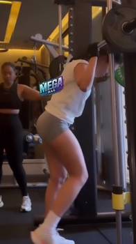 女吧友可学?乔治娜分享了她丰臀的健身心得😲